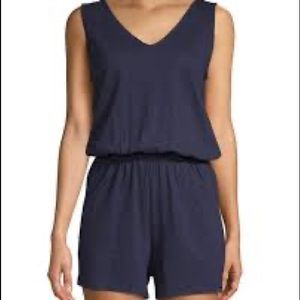 2/$20 Saks Cotton V-Neck Romper